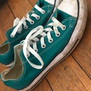 Teal Converse